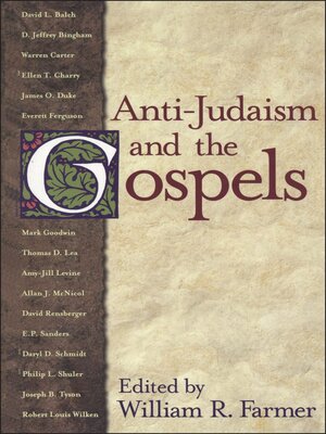 cover image of Anti-Judaism and the Gospels